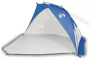 vidaXL Beach tent Azure blue 268 x 223 x 125 cm