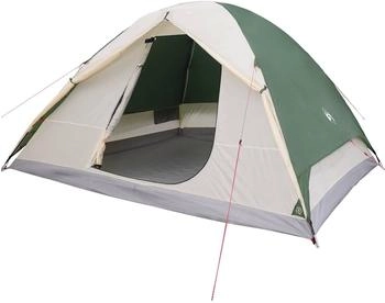 vidaXL Dome tent for 6 people Green with reinforced ventilation