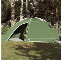 vidaXL Campingzelt 8 Personen Gr&uuml;n Wasserdicht