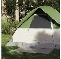 vidaXL Kuppel-Campingzelt 2 Personen Gr&uuml;n Wasserdicht