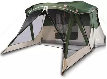 vidaXL Dome tent for 4 people with storage porch