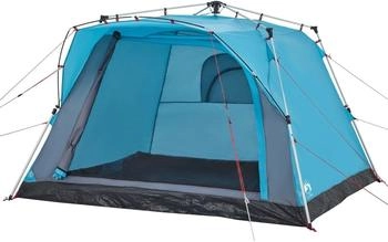 vidaXL Cabin tent for 4 people 4004220 Blue