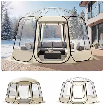 VEVOR Pop-up-Bubble-Zelt (366x345x220)