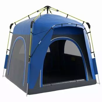 Outsunny Pop-Up Tent Green 3 Person