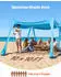 VEVOR Strandzelt 3x3x2m UPF 50+ blau (TM005)