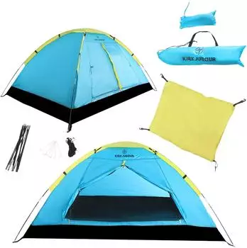 Kirkjub&oslash;ur Vindr Tent Turquoise 1 Person