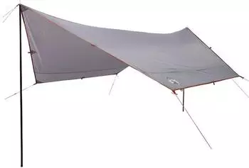vidaXL Camping-Plane 430x380x210cm Wasserdicht Grau/Orange (94684)