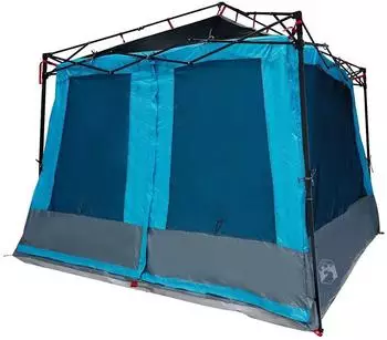 vidaXL Camping Tent Blue 6 Person