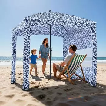 VEVOR Strand-Cabana 183 cm UPF 50+