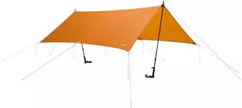 Robens Vestis Solo Tarp UL Gr. 2.5 x 2.3 m, orange (Orange)