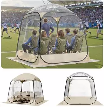 VEVOR Transparentes Pop-up-Zelt 5-6 Personen