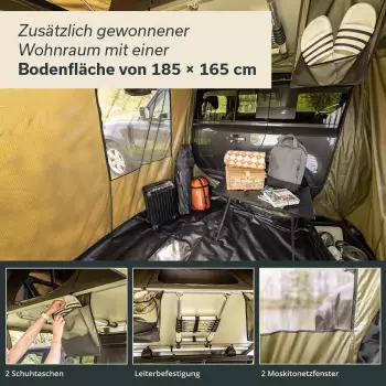 Skandika Freeland 240 x 160 Plus – Skandika Freeland 240 x 160 Plus für drei Personen