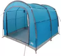 vidaXL Zelt Blau 268 x 240 x 191 cm Polyester Wasserdicht