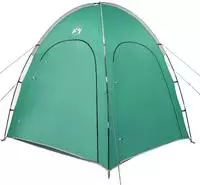 vidaXL Poolzelt 366 x 305 x 231 cm Polyester und Fiberglas Meergr&uuml;n