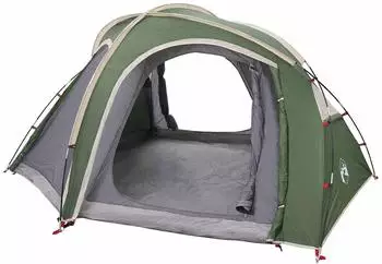 vidaXL Trekkingzelt mit Regenplane wasserabweisend 3 Personen Grün