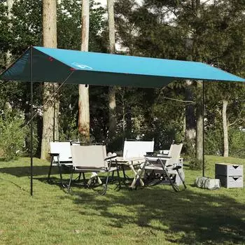 vidaXL Blau 500x294 cm Wasserdicht