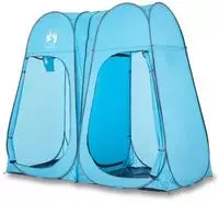 vidaXL Sichtschutzzelt Blau Pop-Up Wasserdicht