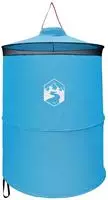 vidaXL Pop-up Toilette Zelt mit Aufh&auml;ngeseil Blau 97 x 131 cm