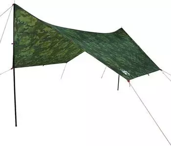 vidaXL Tarnmuster 438x376x212 cm Wasserdicht
