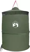 vidaXL Pop-up Toilette Zelt mit Aufh&auml;ngeseil Gr&uuml;n 97 x 131 cm