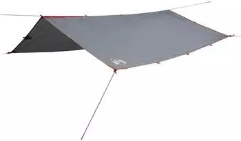 vidaXL Grau und Orange 300x294 cm Wasserdicht