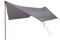 vidaXL Tarp Grau und Orange 430x380x210 cm Wasserdicht