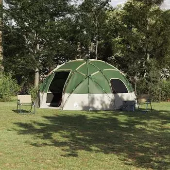 vidaXL 12 Personen Gr&uuml;n Taft