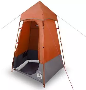 vidaXL WC-Zelt Orange Wasserdicht