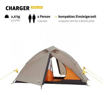 Wechsel Charger Travel Line (grey) – Wechsel Charger Travel Line (grey) mit durchdachtem Aluminiumgestänge