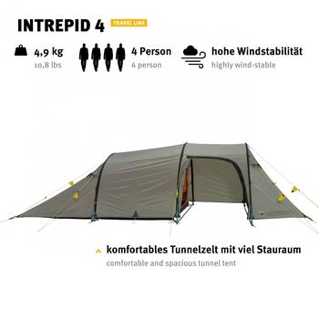 Wechsel Intrepid 4 Travel Line – Wechsel Intrepid 4 Travel Line: Das perfekte Tunnelzelt für Camping und Trekking