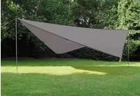 High Peak 10034, High Peak Tarp 2 (400 x 400 cm) (10034) Grau