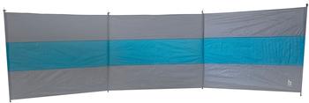 Bo-Camp Windschutz Brendan 3 Abschnitte (500x140cm) blau