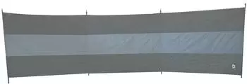 Bo-Camp Windschutz Brendan 3 Abschnitte (500x140cm) grau