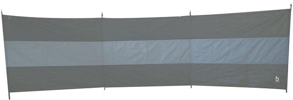 Bo-Camp Windschutz Brendan 3 Abschnitte (500x140cm) grau