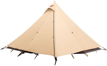 SPATZ Wigwam 4 BTC Robust Tipi Tent sand brown
