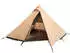 SPATZ Wigwam 4 BTC Robust Tipi Tent sand brown