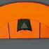 vidaXL Camping Tent (395 x 180 x 110cm) orange/grey