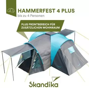 Skandika Hammerfest 4, Plus Version – Skandika Hammerfest 4, Plus Version: Ihr perfektes Kuppelzelt