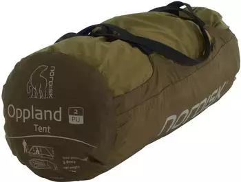 Nordisk Oppland 2 PU Tent dark olive – Robustes Material und durchdachte Konstruktion