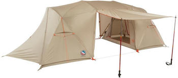 Big Agnes Wyoming Trail Kuppelzelt, 4-Personen, 229x445cm, beige
