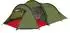 High Peak Falcon 4 LW Tunnelzelt mit Vorbau, 4-Personen, pesto/rot