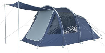 Tambu Tambu Suti Familien Tunnelzelt TC, 4 Personen, 450x260x195cm, grau/blau