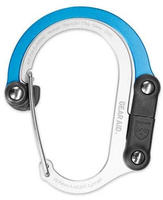 GearAid 763175, GearAid Heroclip Mini - Materialkarabiner blau