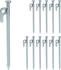 Relaxdays Felsbodenhering 12er Set 20 cm