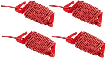 VAUDE Campo & Family Spannleinen-Set, 3m, rot/orange