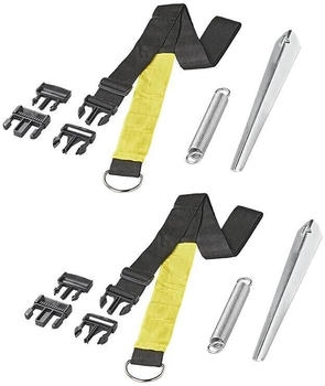 ProPlus Sturm-Abspannset mit Clips, 2x3m