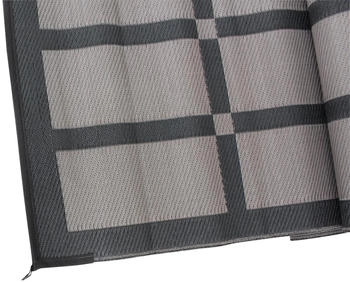 EuroTrail Patio Mat Vorzeltteppich, grau/schwarz, 350x250cm