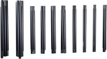Nordisk Midgard 9.2 Alu Pole Set silver