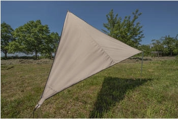 BENT TC-Zip Canvas Single verbindbares Sonnensegel, 250x250cm, beige