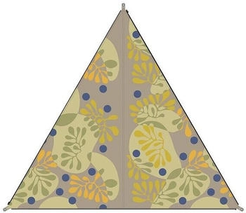 BENT TC-Zip Canvas Verbindbares Sonnensegel, Scandinavian Design, forrest blueberry